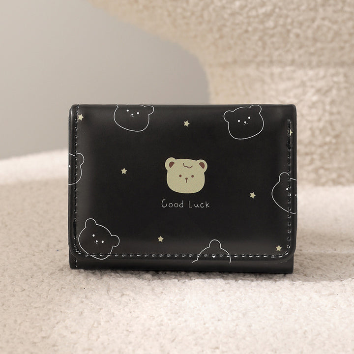 Cute Bear-Themed Cardholder