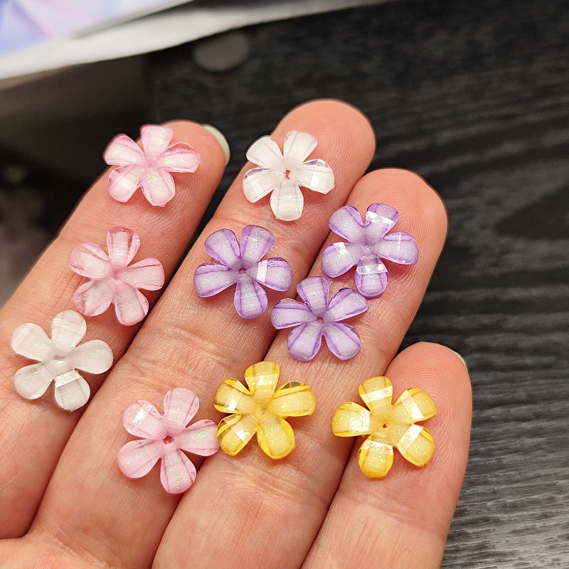 Delicate acrylic flower appliqués Stornfield