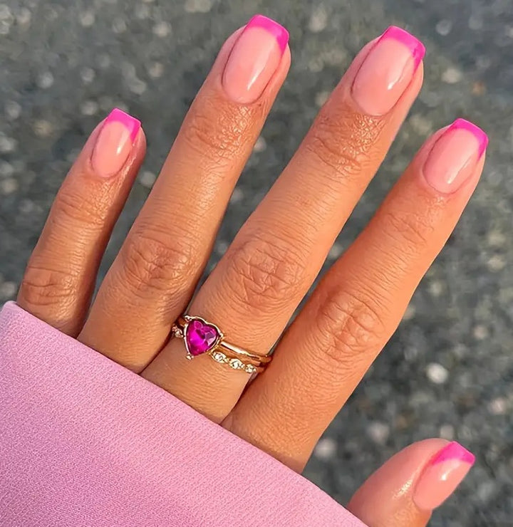 Elegant French Tip Nail Art Stornfield