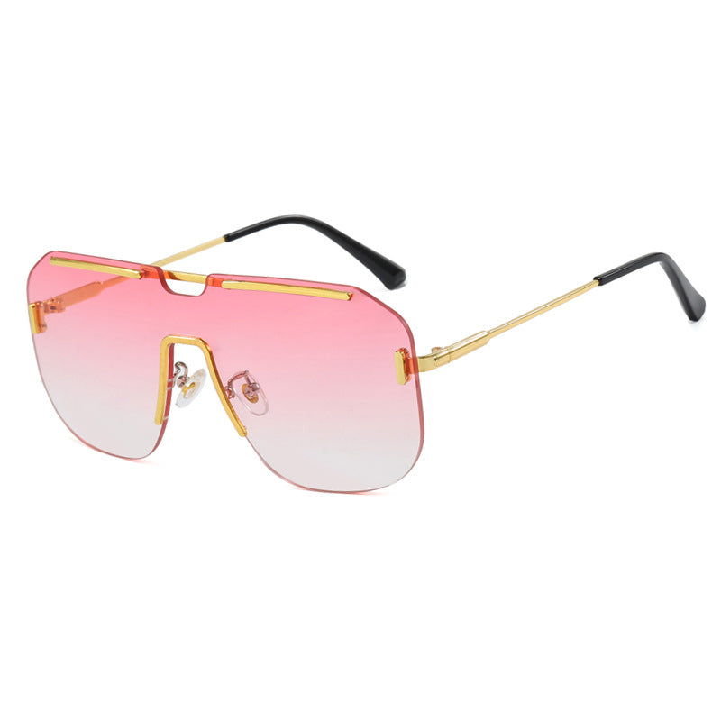 Women's geometric sunglasses with stylish metal frame and UV protection Stornfield
