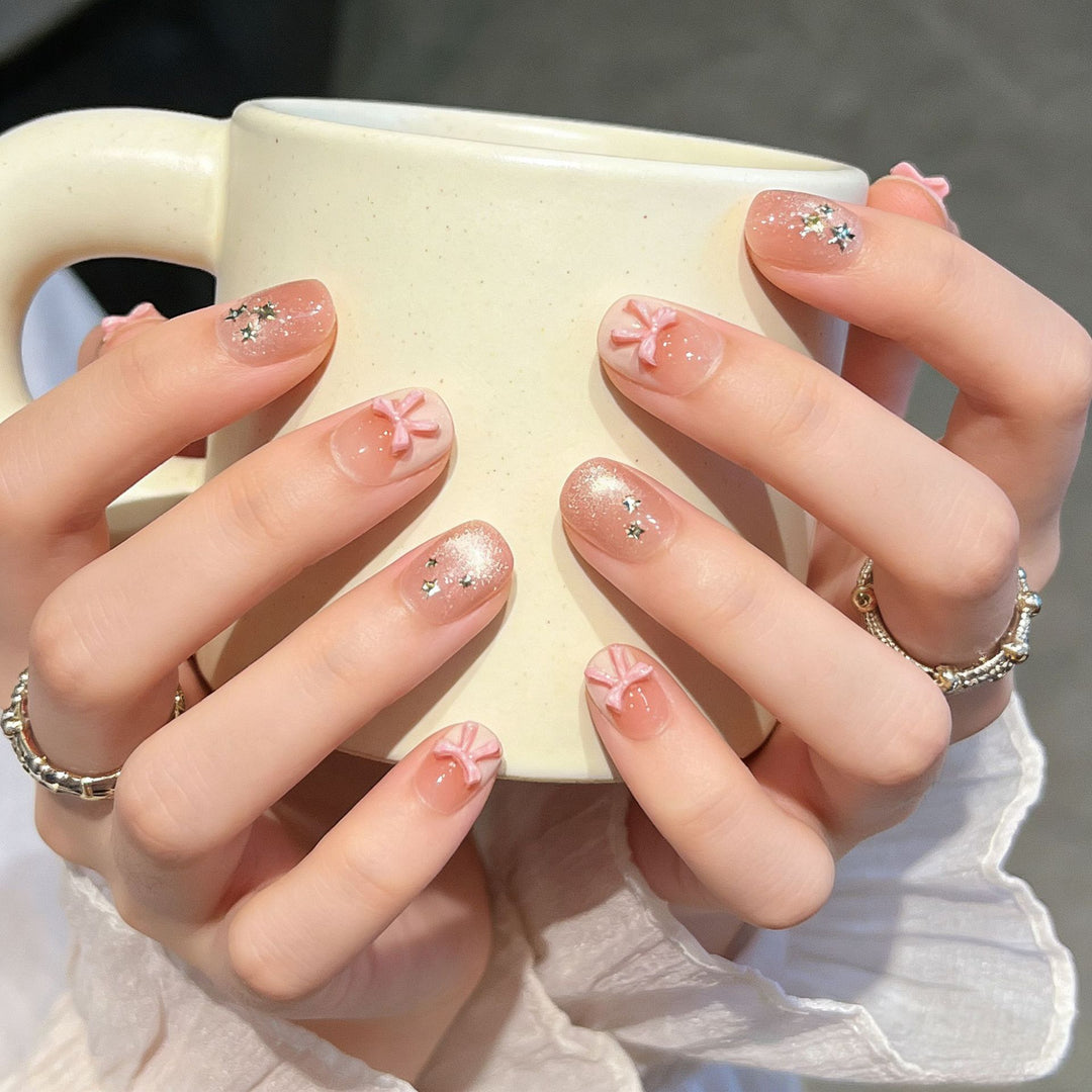 Artistic Press-On Nail Set Stornfield