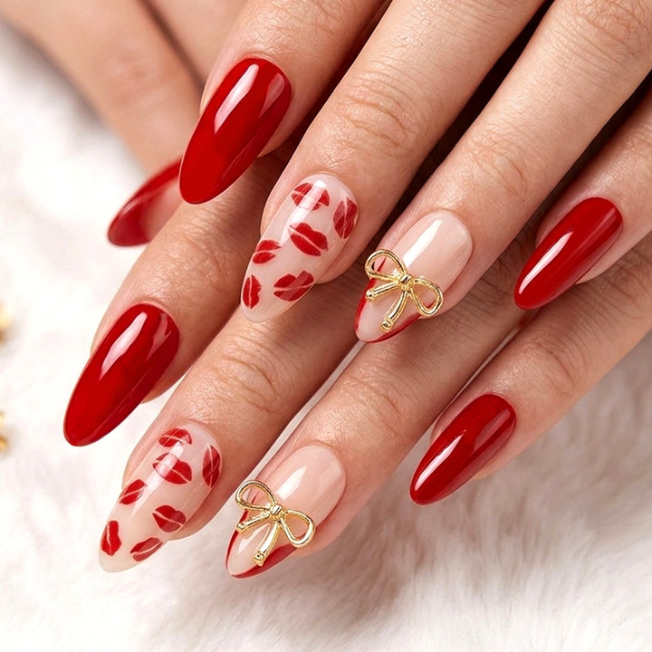 Deluxe Designer Press-On Nail Art Set