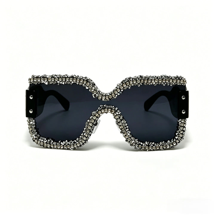 Women's fashionable safety glasses with unique crystal frame Stornfield