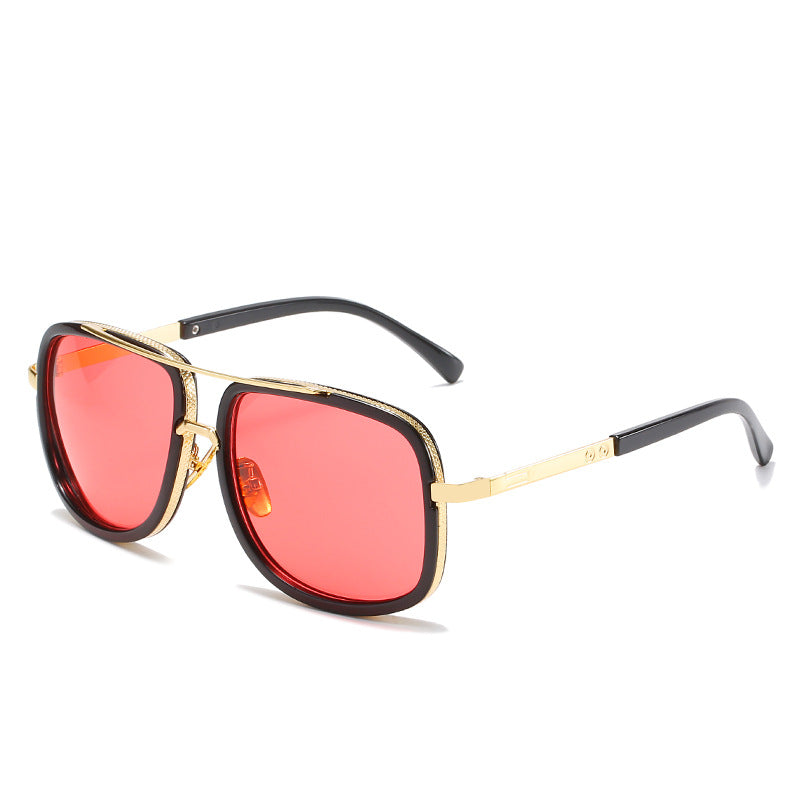 Ladies square sunglasses with luxurious accents Stornfield