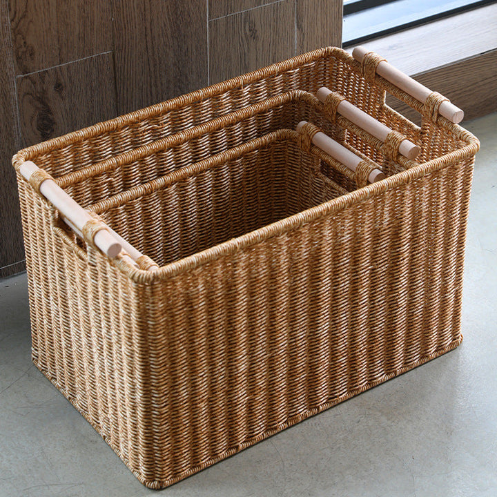 Natural Fiber Storage Basket Stornfield