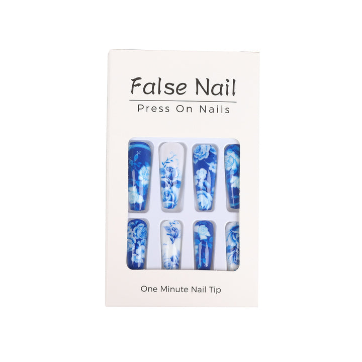Creative Nail Art Set with Floral Design Stornfield
