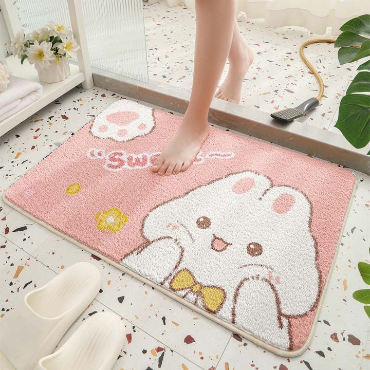 Cute Duck-Themed Bathroom Mat