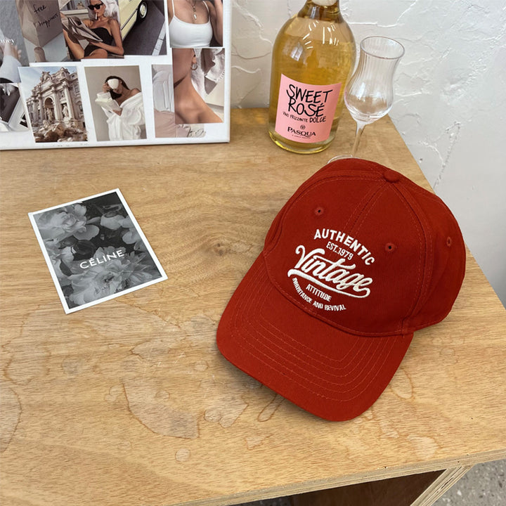 Men's Vintage-Inspired Cotton Baseball Cap Stornfield