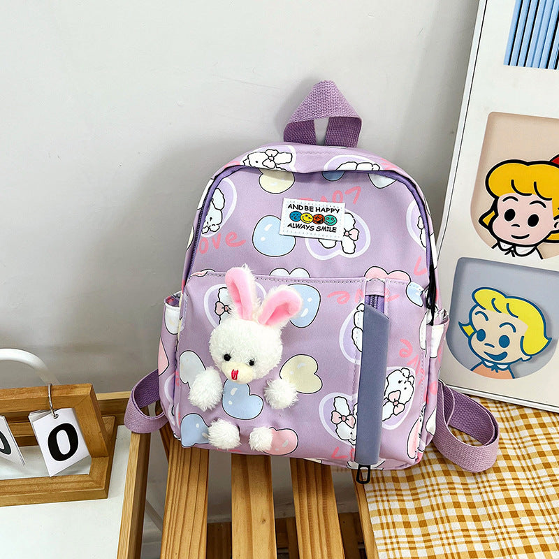 Cute Plush Bunny-Themed Mini Backpack Stornfield
