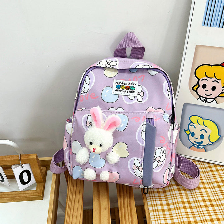 Cute Plush Bunny-Themed Mini Backpack Stornfield