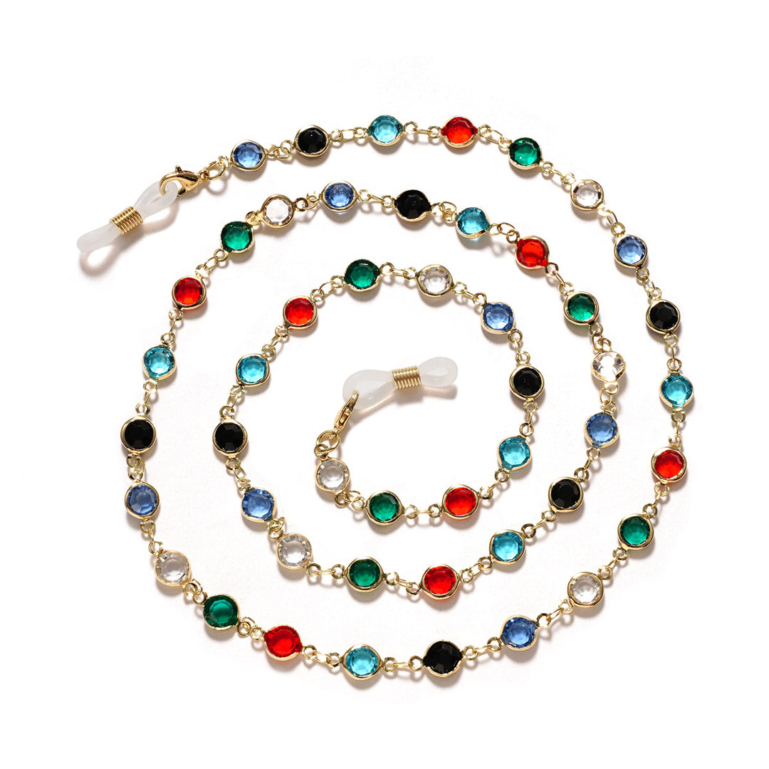 Decorative Gemstone Eyewear Chain Stornfield