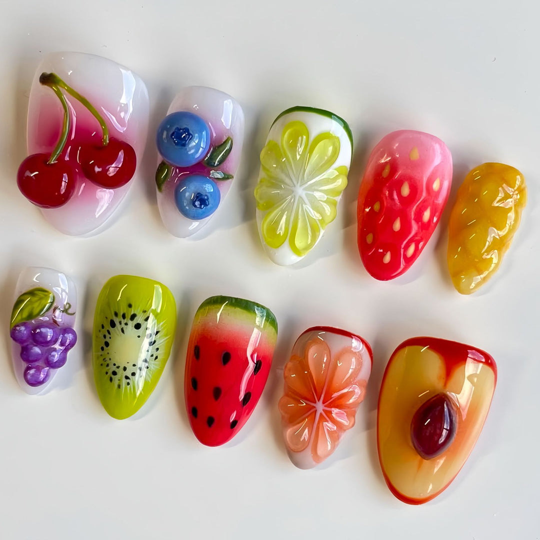 Thematic Artisan Press-On Nail Set Stornfield