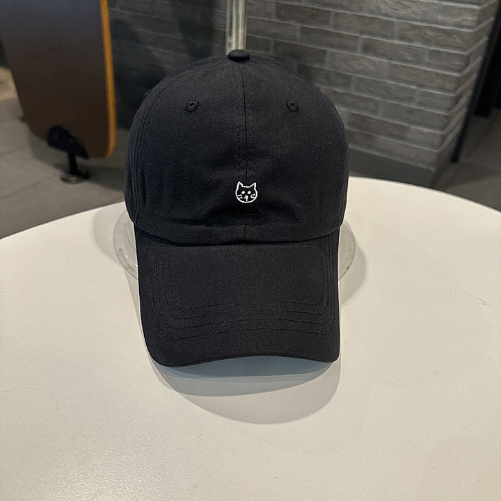 Women's Casual Cat Embroidered Baseball Cap Stornfield