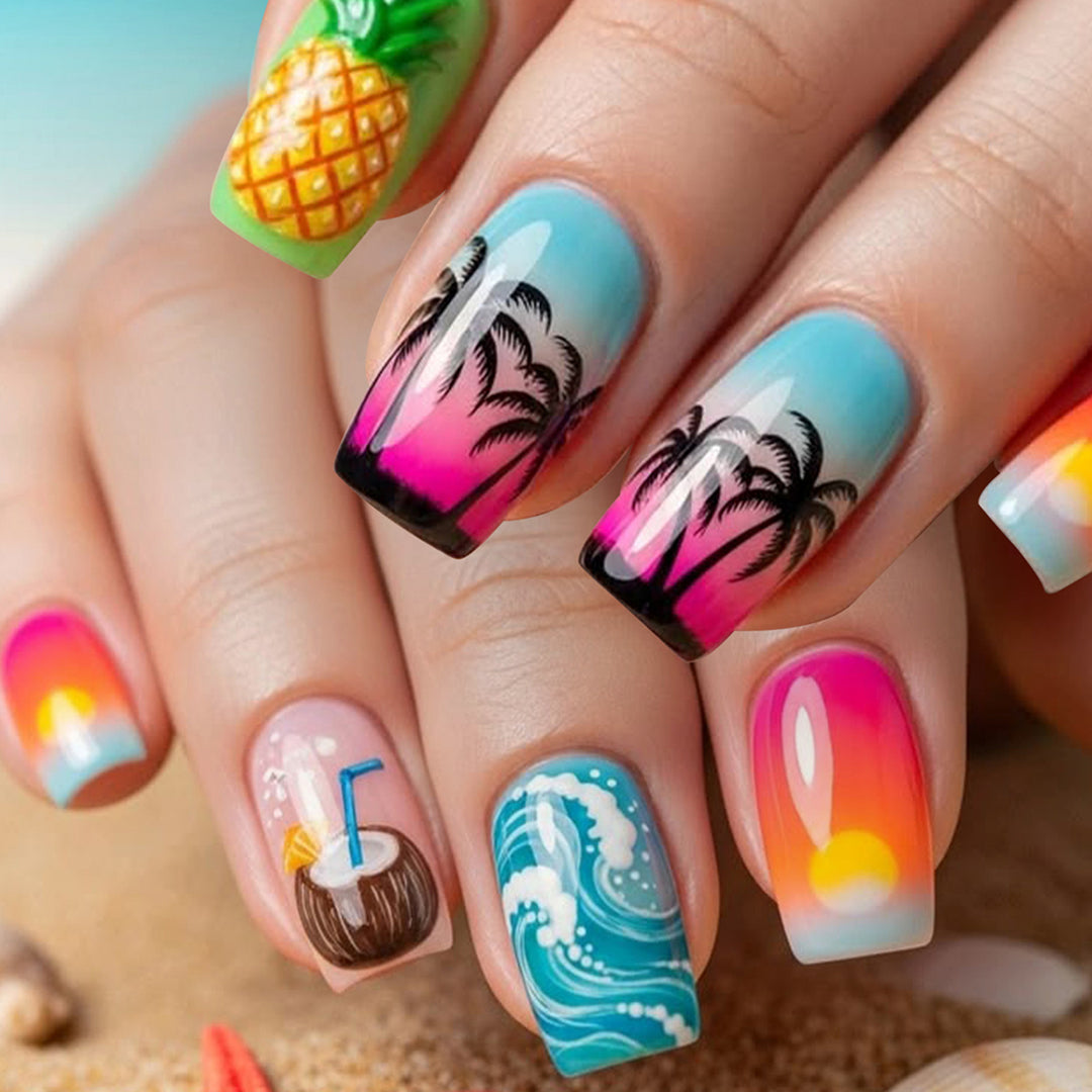 Tropical Paradise Nail Art Set Stornfield