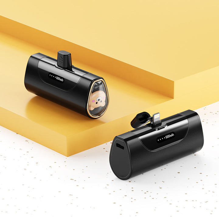 Funny power bank with integrated animal figure Stornfield