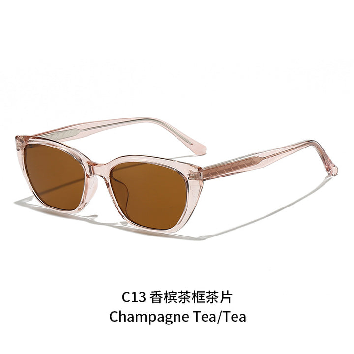 Women's futuristic sunglasses with striking frame Stornfield