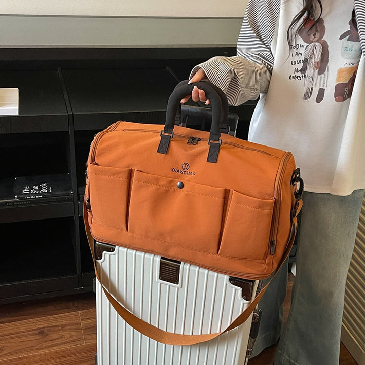 Sporty Travel Bag with Multifunctional Features Stornfield