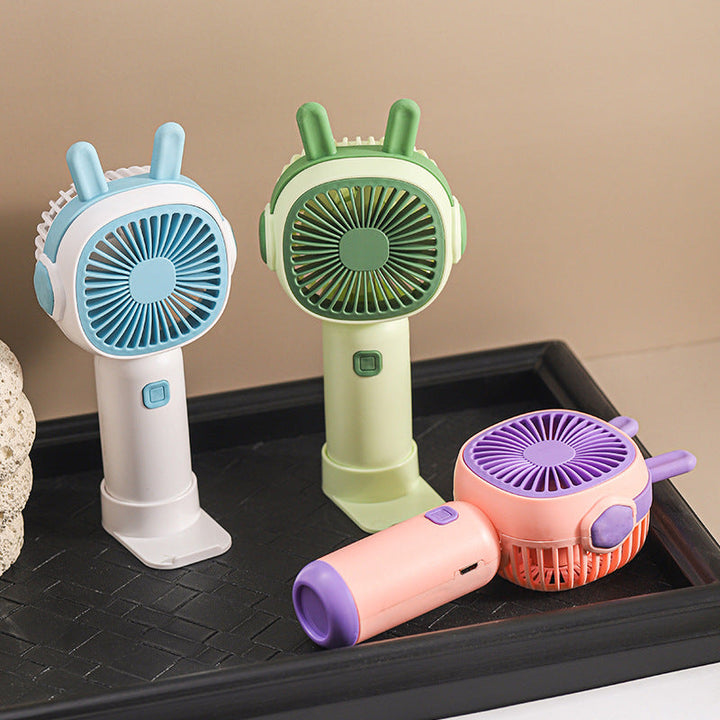Women Portable Hand Fan in Cat Design Stornfield