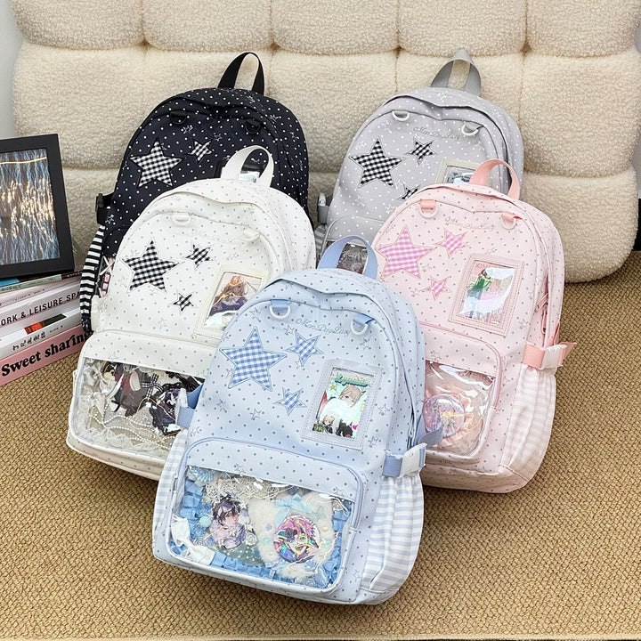 Star-Embellished Decorative Backpack Stornfield