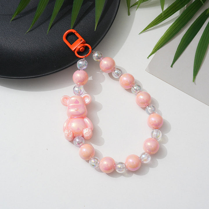 Decorative Floral Beaded Keychain Stornfield