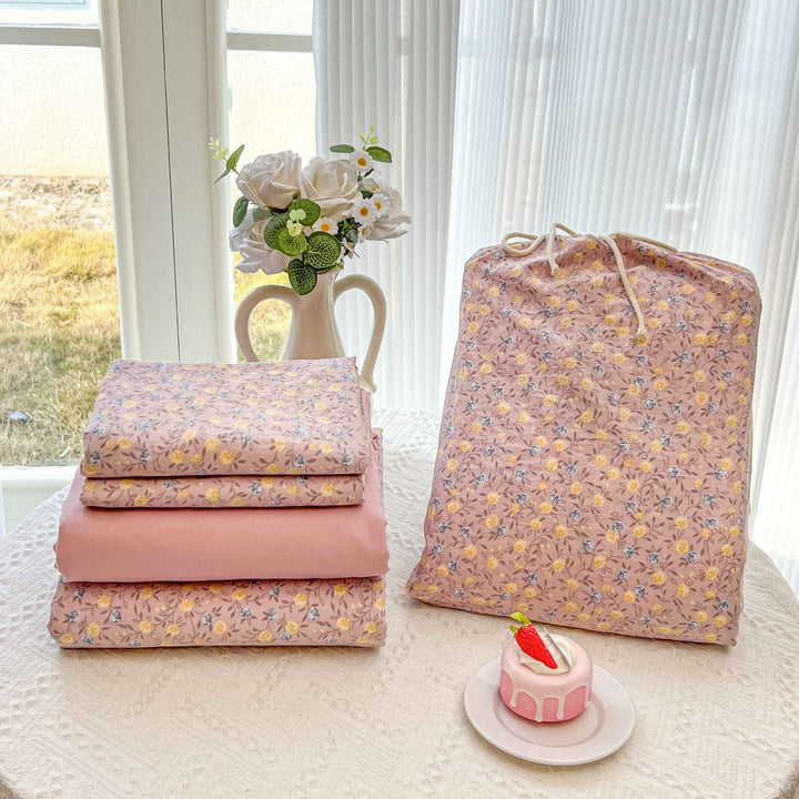 Soft Cotton Floral Pattern Bedding Set