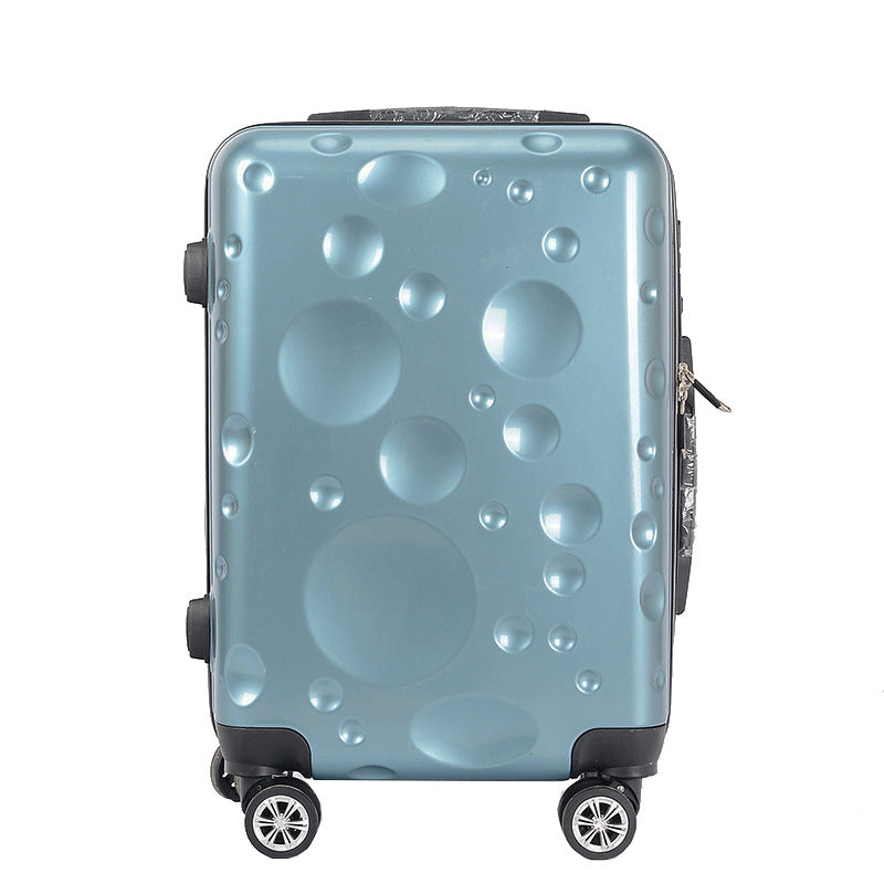 Unisex Modern Bubble-Pattern Hard Shell Spinner Suitcase Stornfield