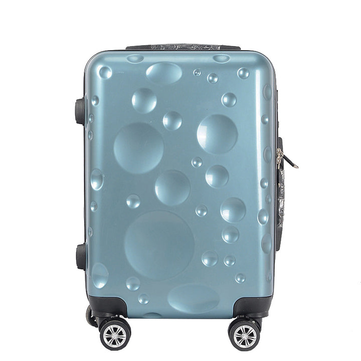 Unisex Modern Bubble-Pattern Hard Shell Spinner Suitcase Stornfield