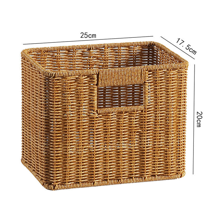Handcrafted Wicker Storage Tray Stornfield