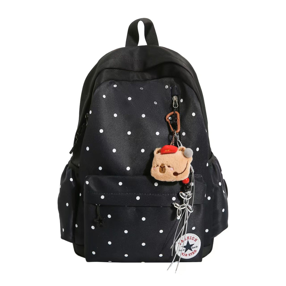 Polka Dot Embellished Backpack Stornfield