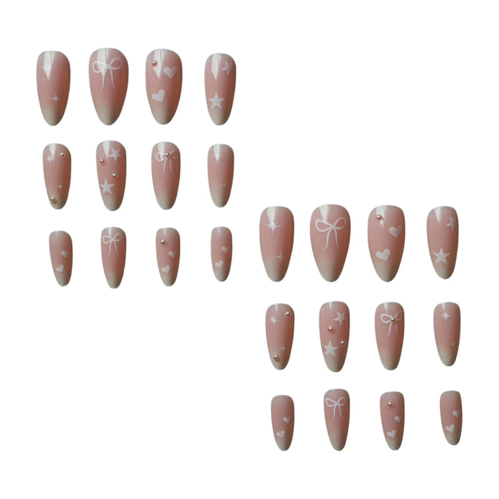 Elegant Stiletto Nail Art Set