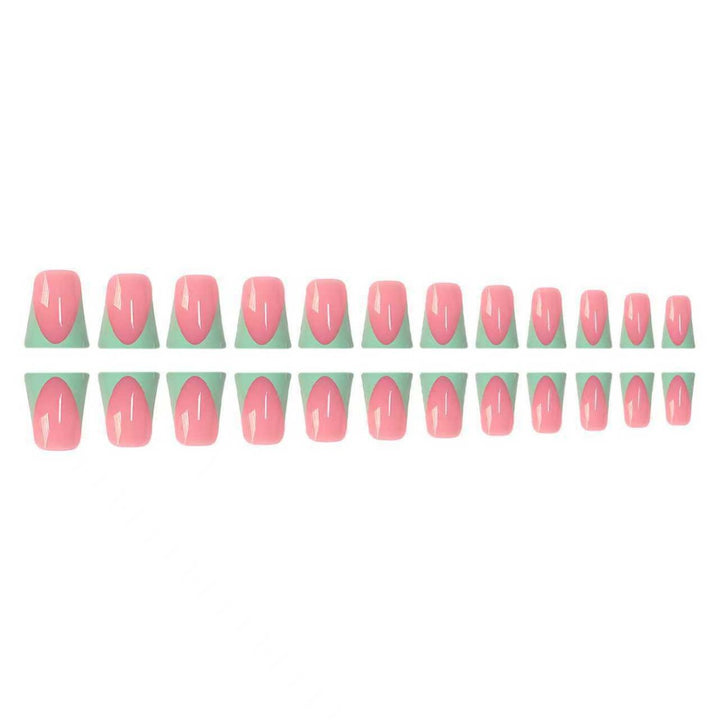 Geometric Nail Art Extensions Stornfield