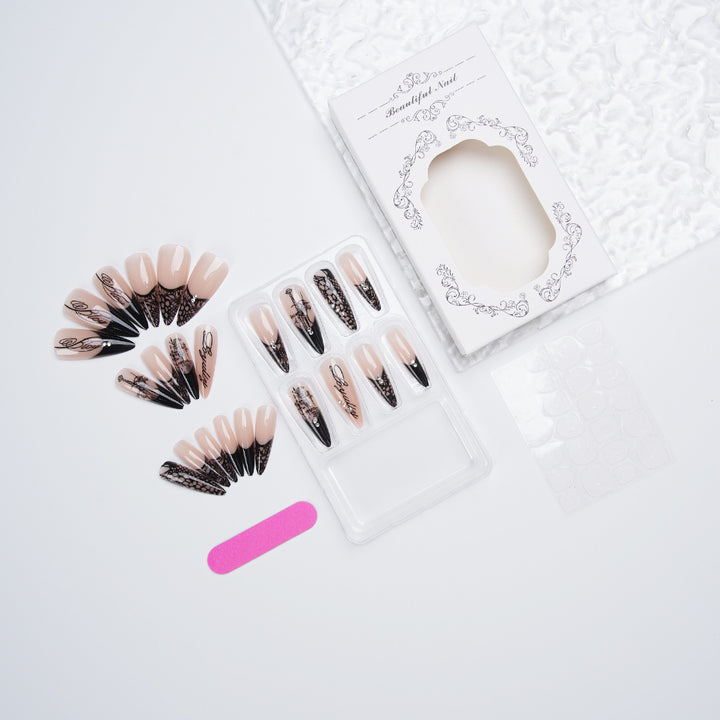 Luxury Artificial Nail Set Stornfield