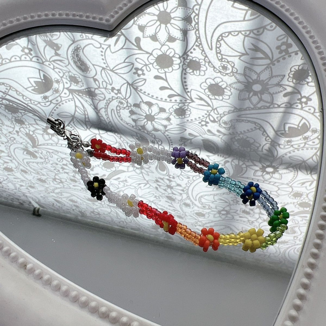 Flower Bead Charm Necklace Stornfield