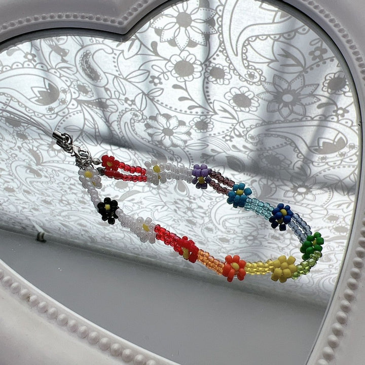 Flower Bead Charm Necklace Stornfield