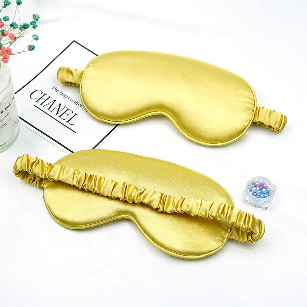 Unisex nan luxurious satin sleep mask with adjustable elastic band and soft padding Stornfield