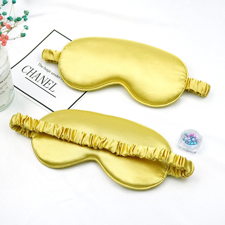 Unisex nan luxurious satin sleep mask with adjustable elastic band and soft padding Stornfield