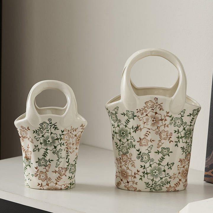 Flower basket with two handles Stornfield