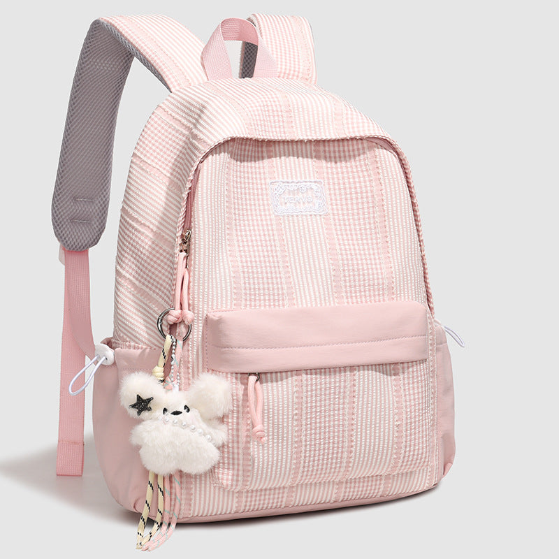 Stylish Striped Design Backpack Stornfield