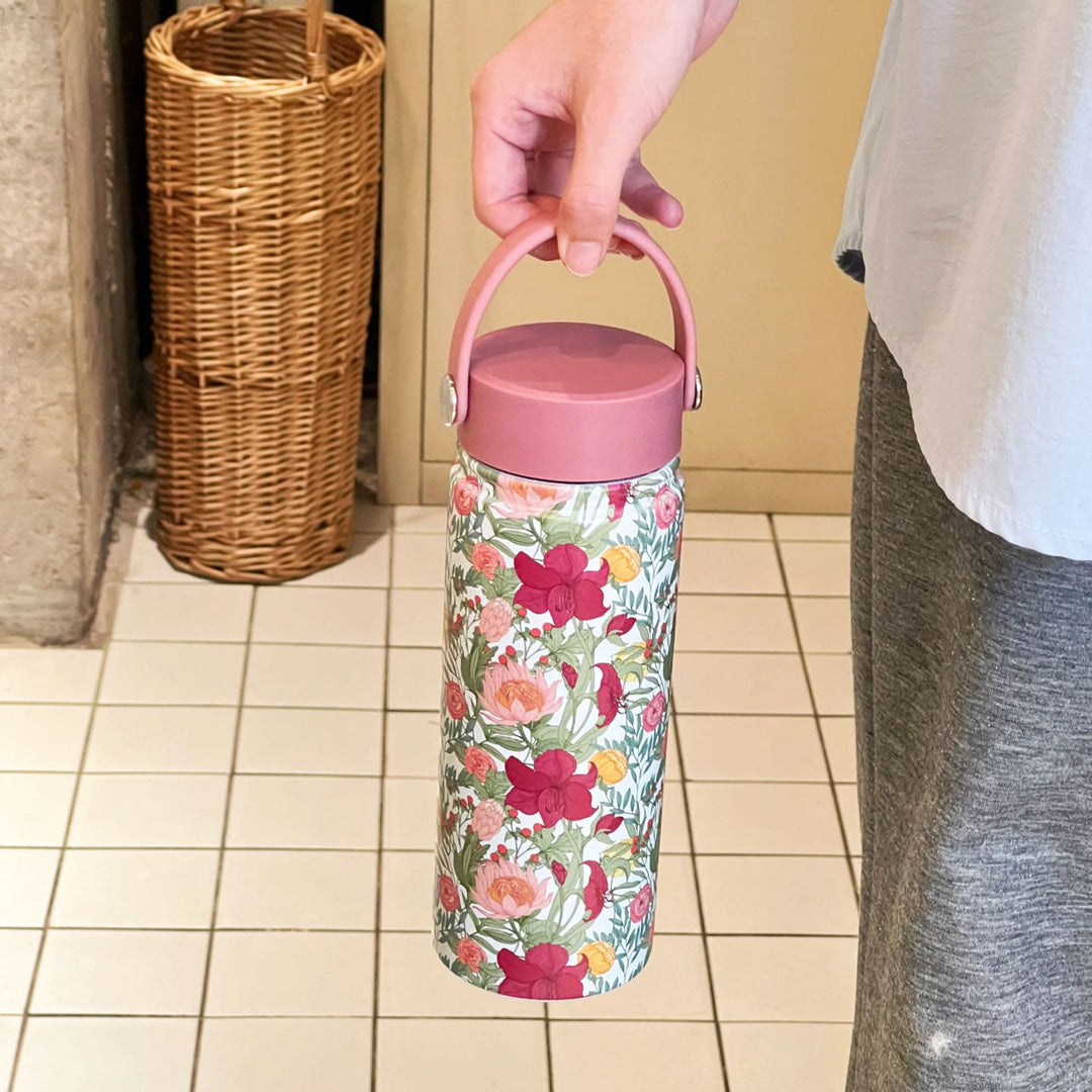 Women Trendy Flower Thermos Bottle Stornfield