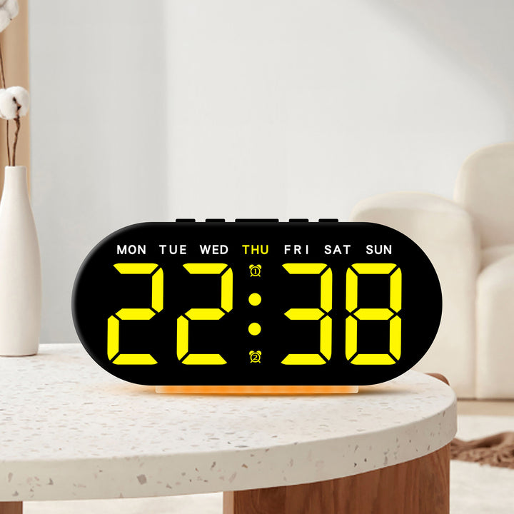 Digital alarm clock with adjustable LED display Stornfield