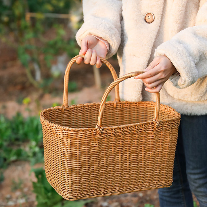 Unisex Large Storage Basket made of Woven Material Stornfield