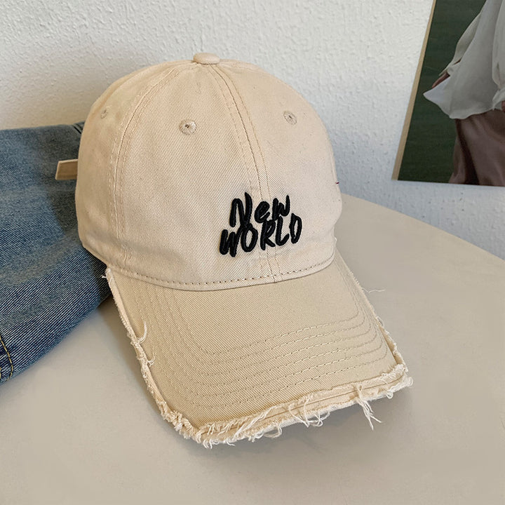 Unisex Distressed Signature Baseball Cap Stornfield