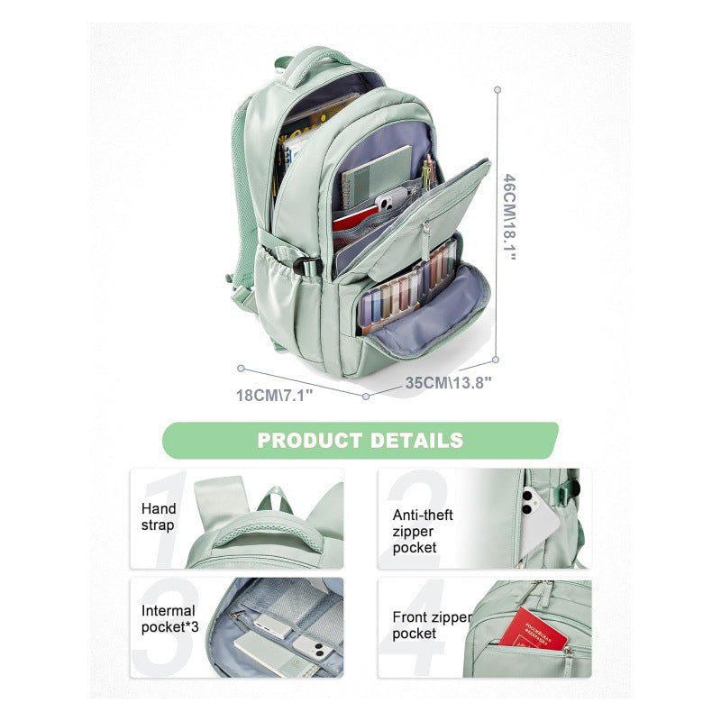 Multifunctional backpack with practical interior compartment Stornfield