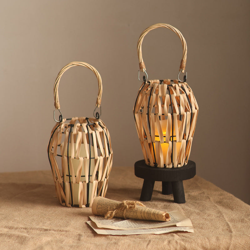 Handmade Basket Lamp Stornfield
