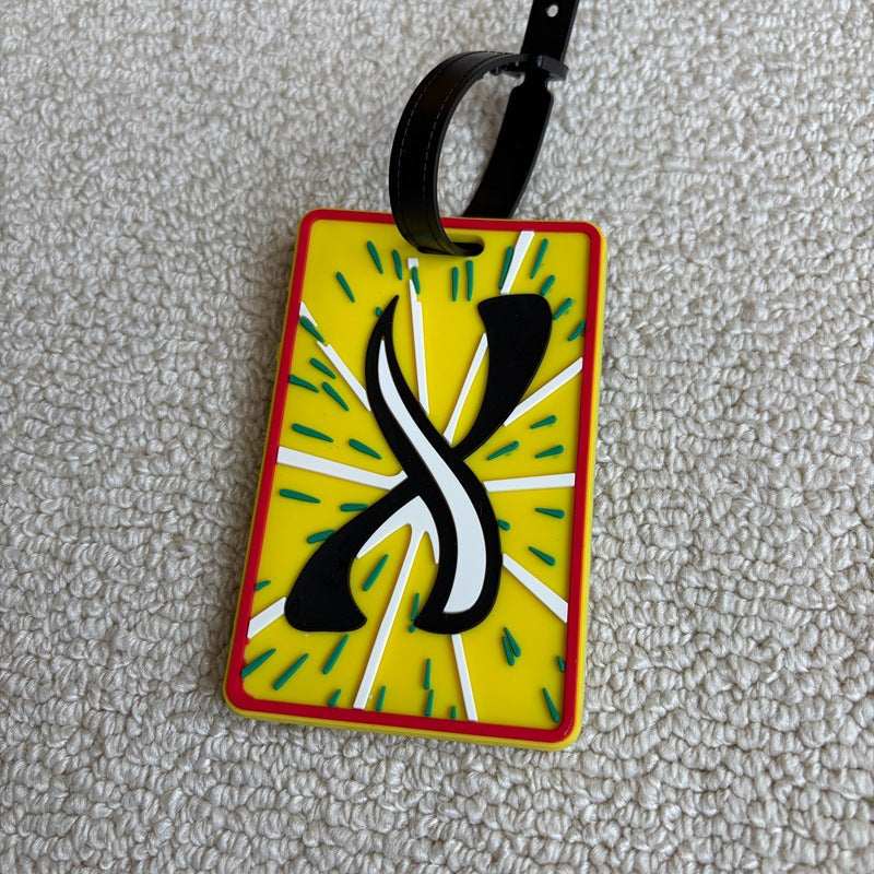 Personalized Striped Luggage Tag Stornfield
