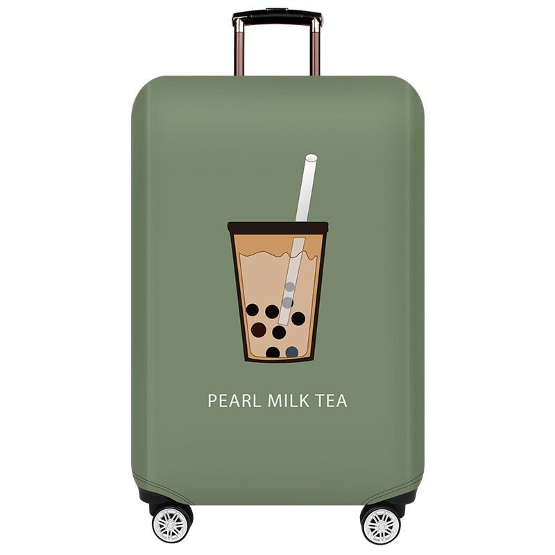 Women’s Hard Shell Suitcase with Playful Border Collie Design Stornfield