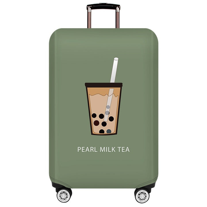 Women’s Hard Shell Suitcase with Playful Border Collie Design Stornfield