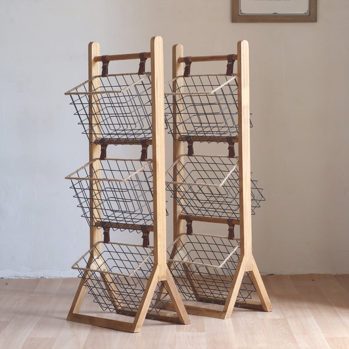 Functional Basket Stand Stornfield
