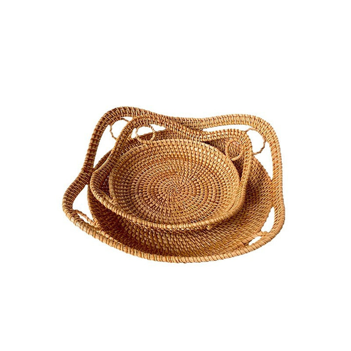 Women heart-shaped rattan basket Stornfield