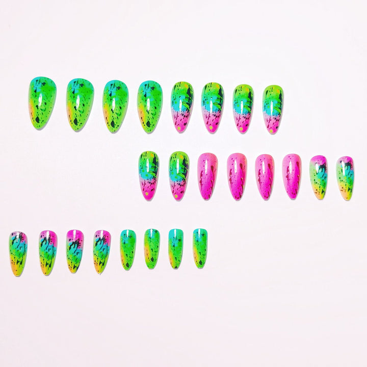 Creative Neon Nail Art Stornfield